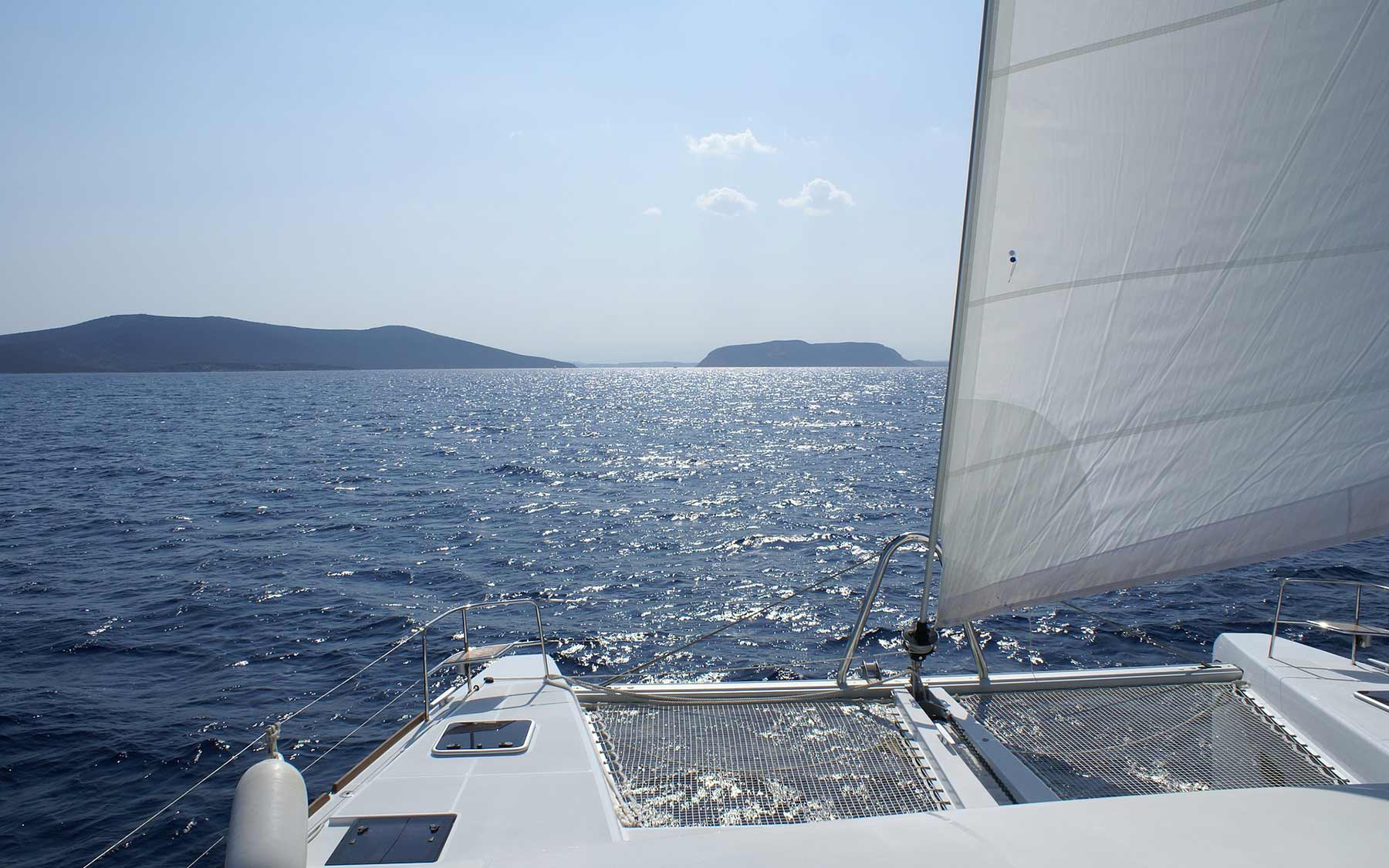 santorini360tours catamaran 1