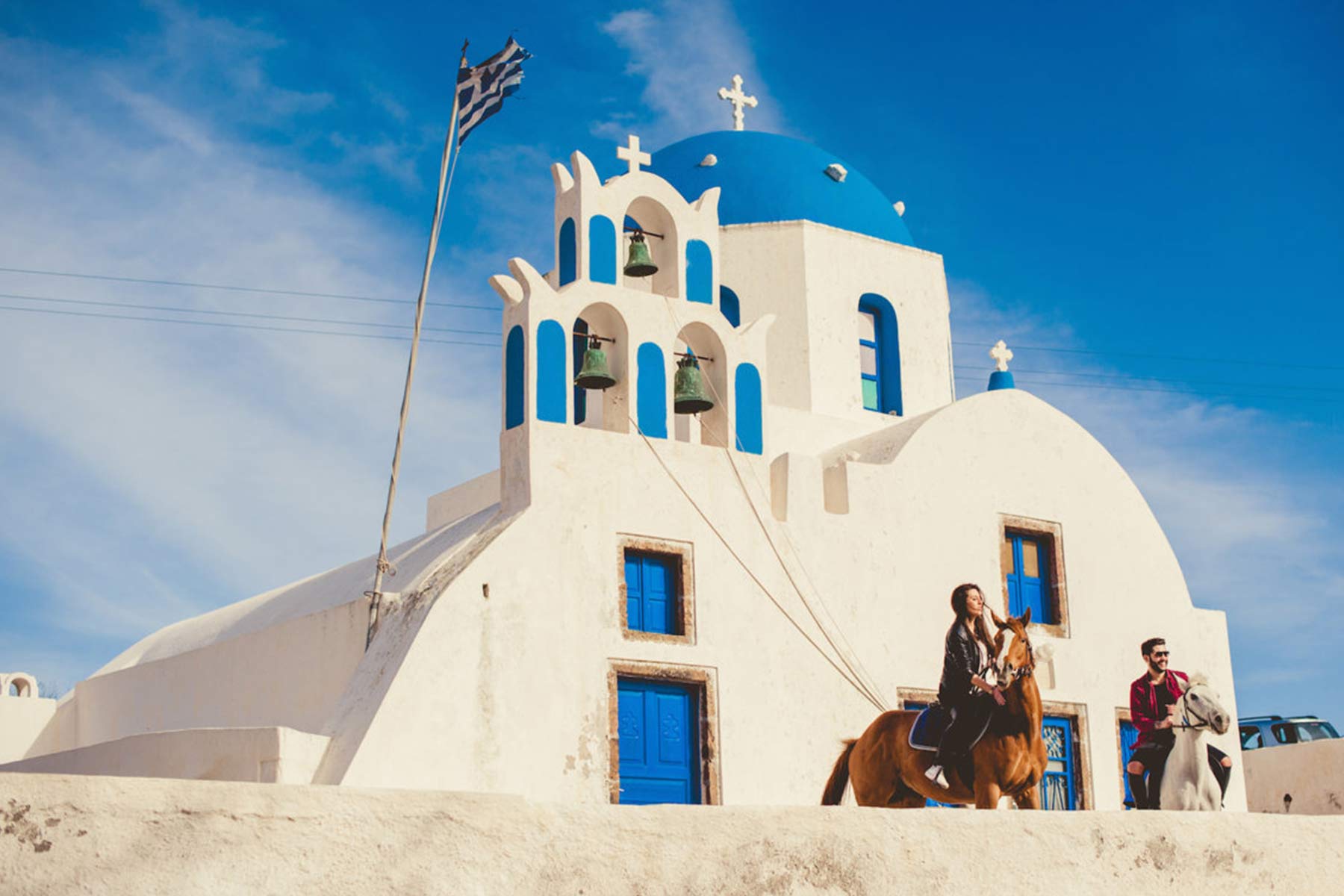 santorini360 tours santorini horse riding 3